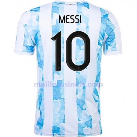 Maillot de Foot Argentine Lionel Messi 10 Domicile 2021
